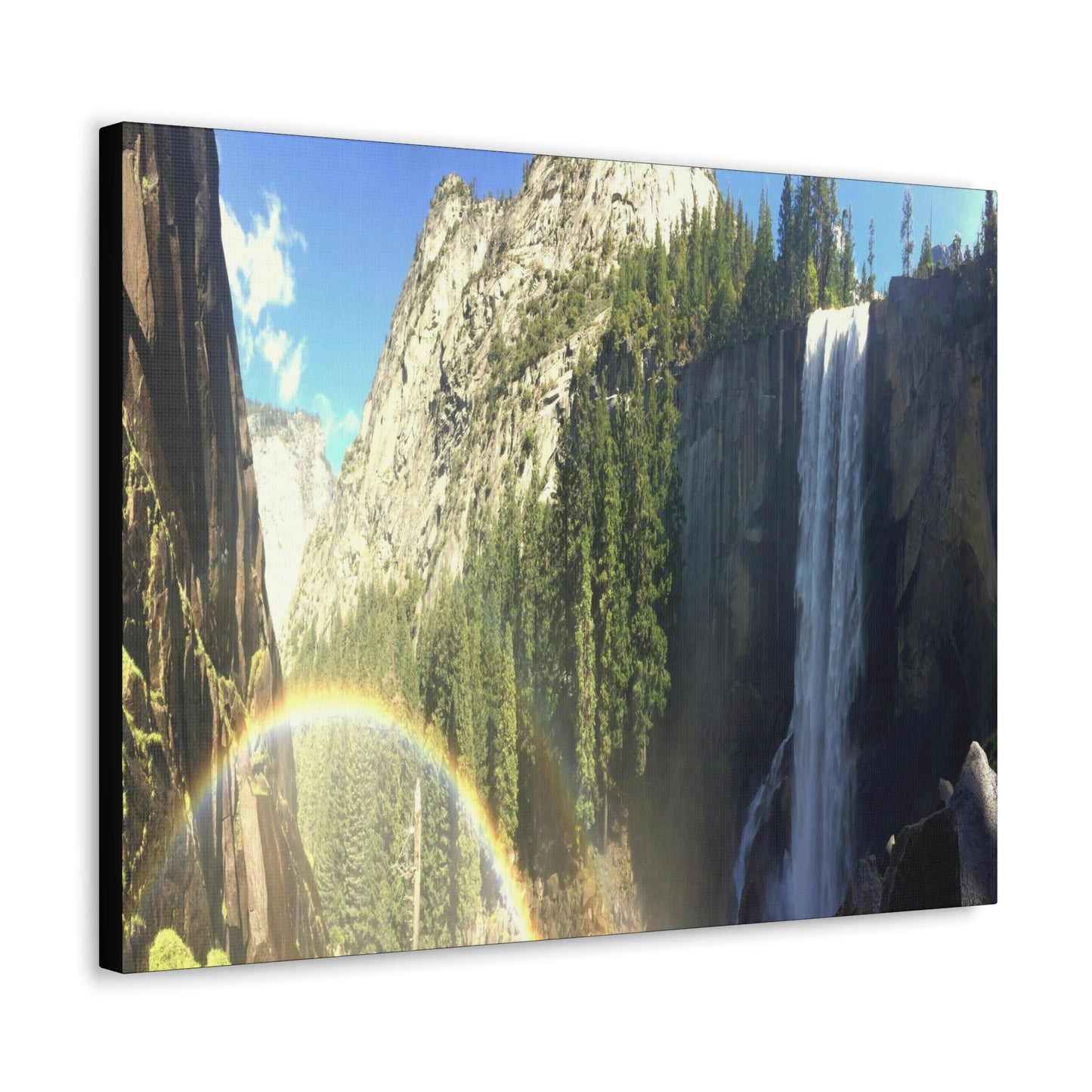 Canvas Gallery Wraps - The US National Parks - Yosemite Falls - California - USA NPS - Green Forest Home