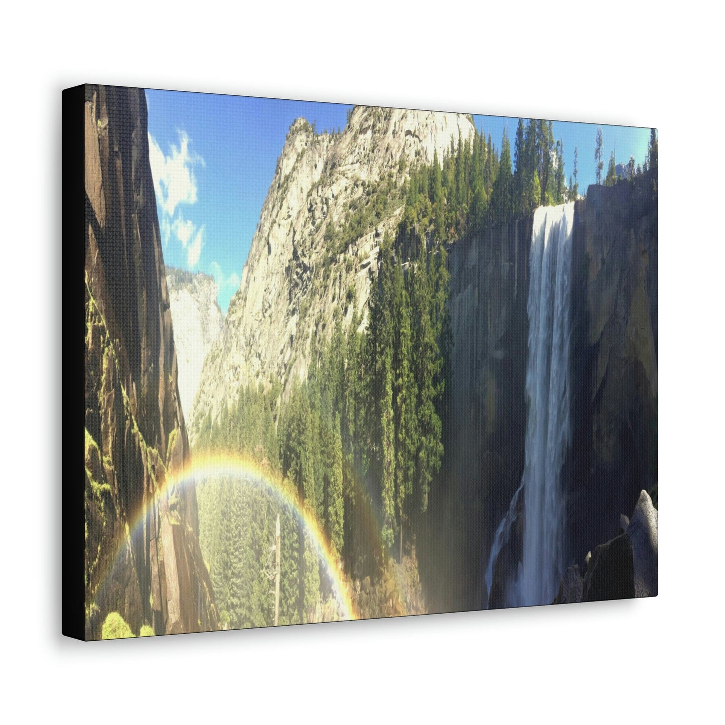 Canvas Gallery Wraps - The US National Parks - Yosemite Falls - California - USA NPS - Green Forest Home