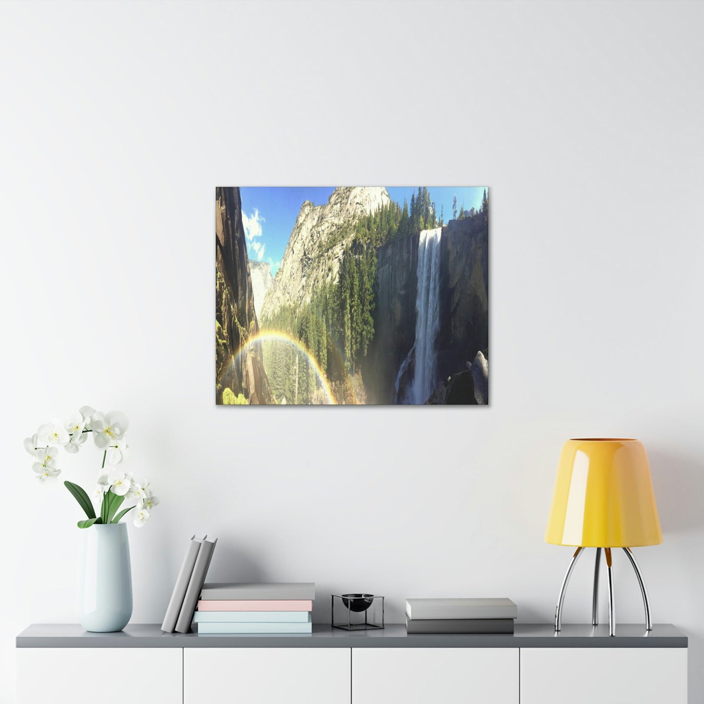 Canvas Gallery Wraps - The US National Parks - Yosemite Falls - California - USA NPS - Green Forest Home