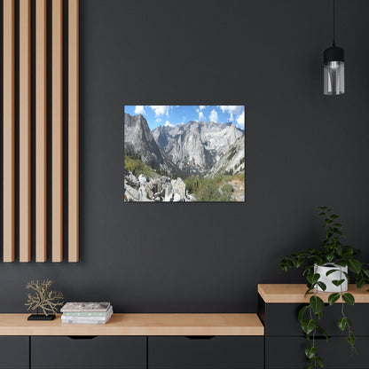 Canvas Gallery Wraps - The US National Parks - Yosemite, Kings Canyon and Sequoia parks - Section of John Muir Trail 210 miles - California - USA NPS - Green Forest Home