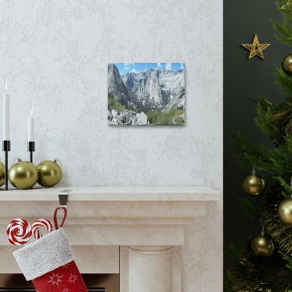 Canvas Gallery Wraps - The US National Parks - Yosemite, Kings Canyon and Sequoia parks - Section of John Muir Trail 210 miles - California - USA NPS - Green Forest Home