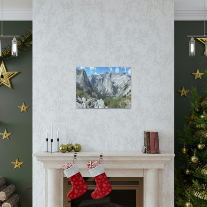 Canvas Gallery Wraps - The US National Parks - Yosemite, Kings Canyon and Sequoia parks - Section of John Muir Trail 210 miles - California - USA NPS - Green Forest Home