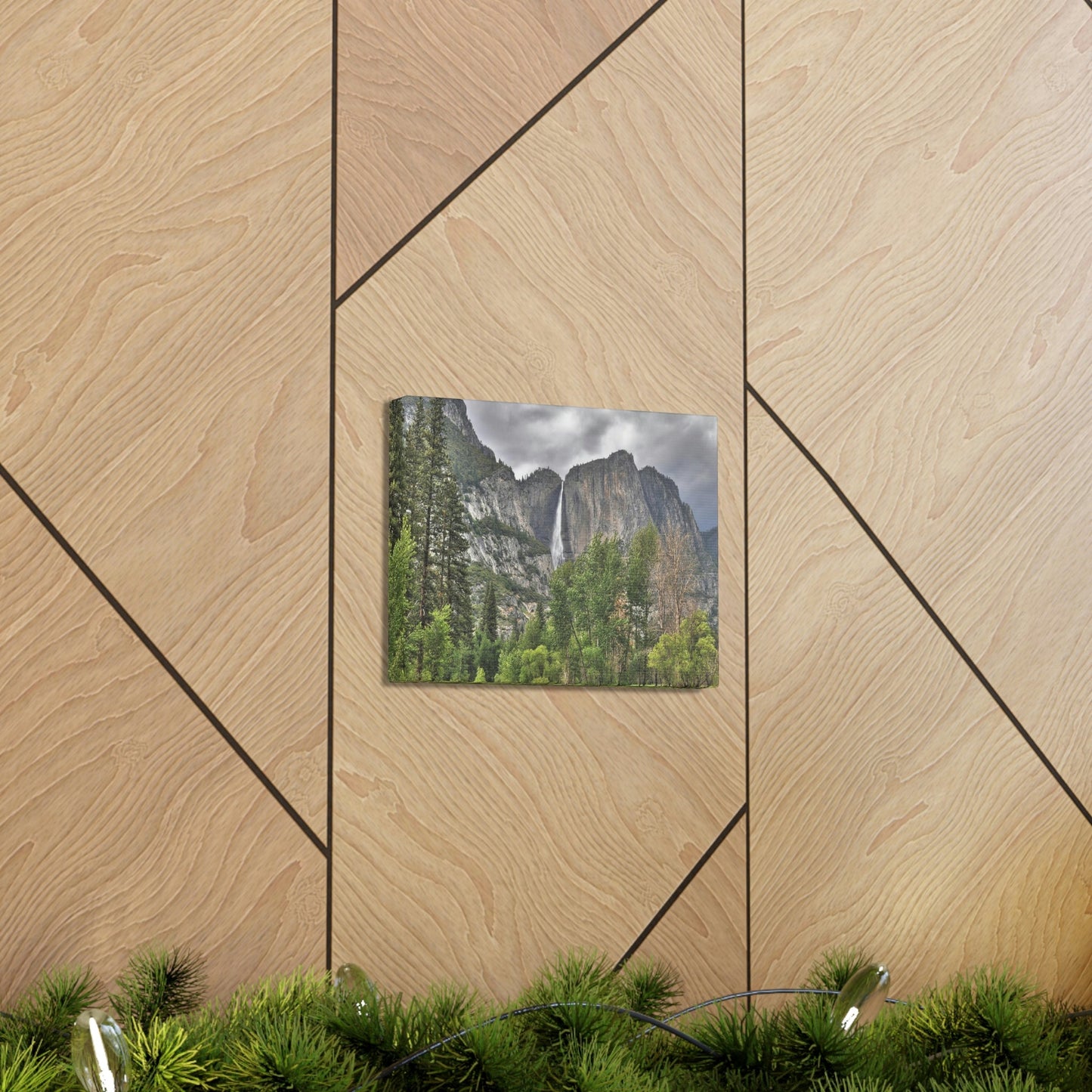 Canvas Gallery Wraps - The US National Parks - Yosemite Park - California - USA NPS - Green Forest Home