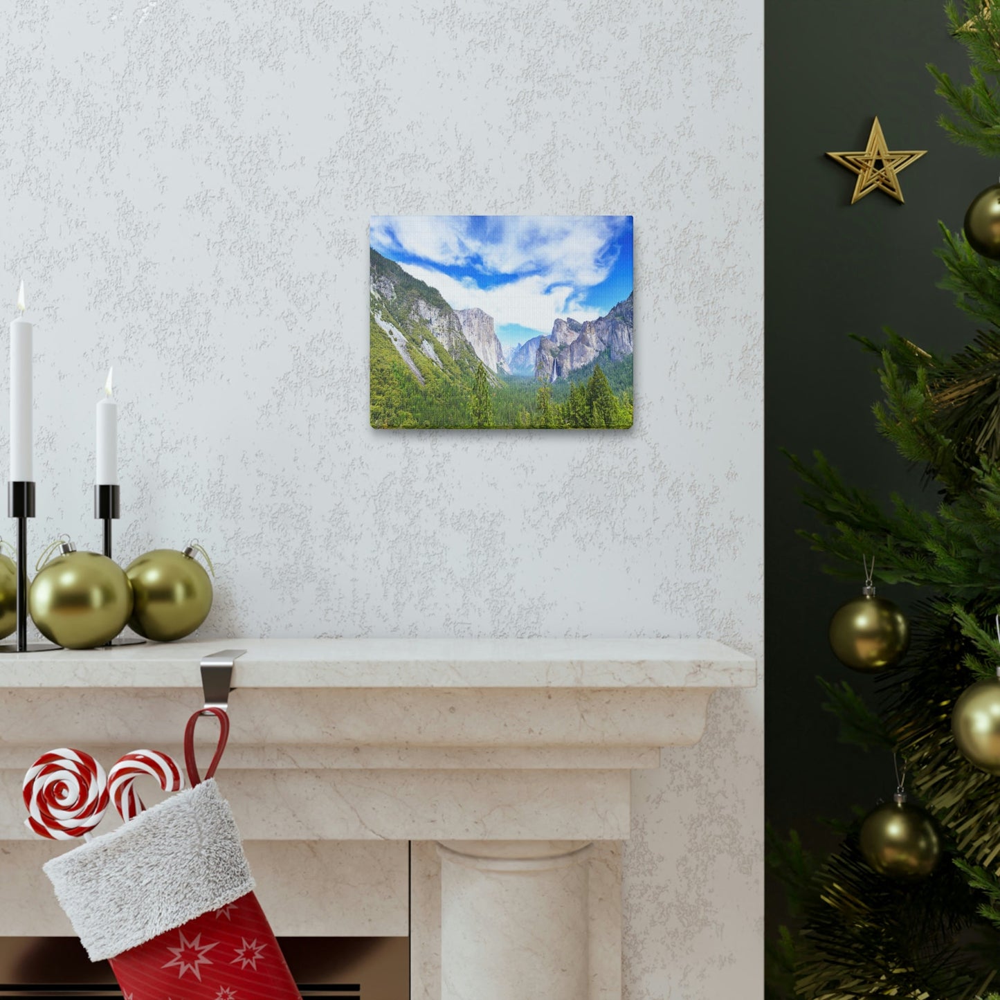 Canvas Gallery Wraps - The US National Parks - Yosemite Park - California - USA NPS - Green Forest Home