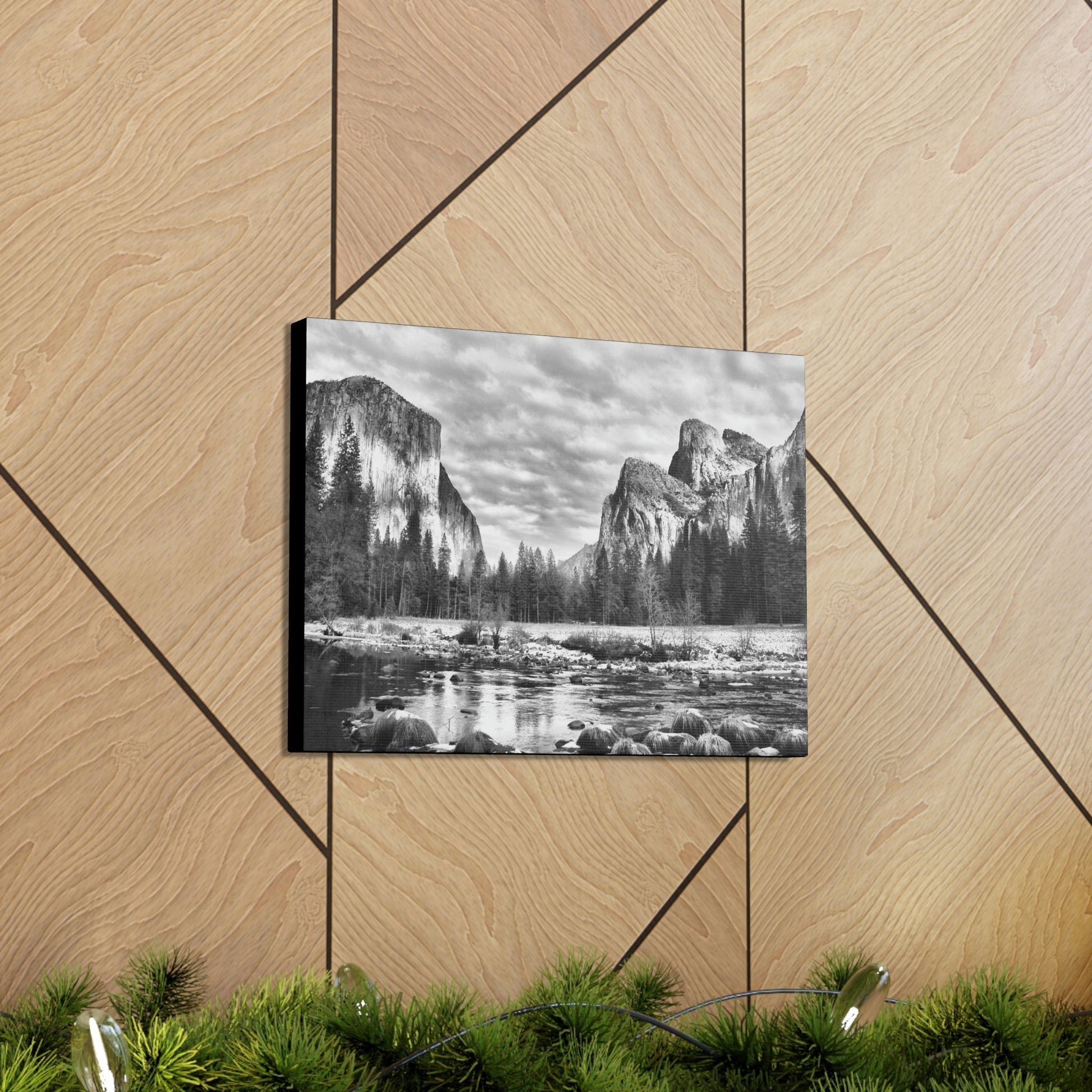Canvas Gallery Wraps - The US National Parks - Yosemite Park - California - USA NPS - Green Forest Home