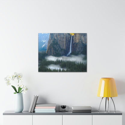 Canvas Gallery Wraps - The US National Parks - Yosemite Park - California - USA NPS - Green Forest Home