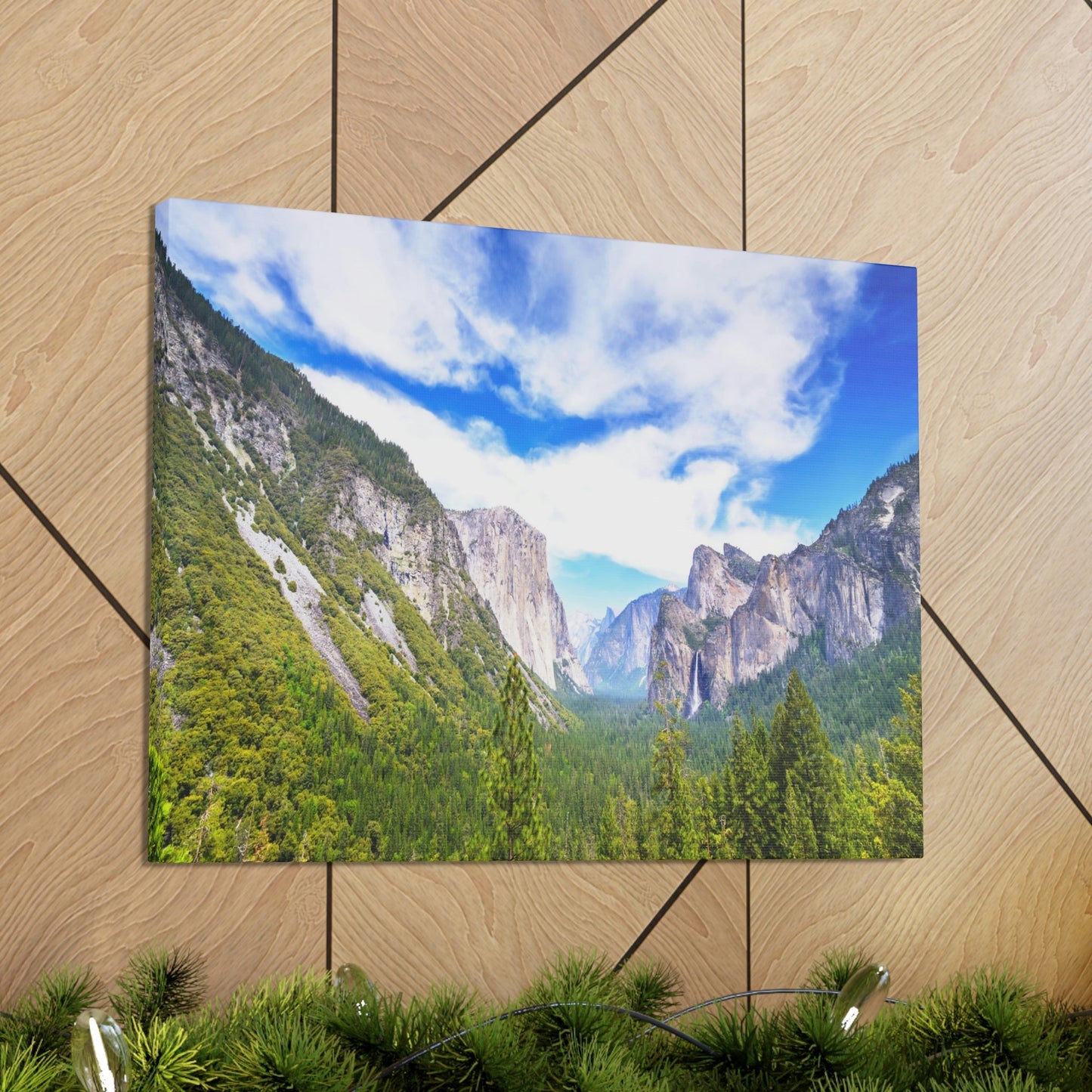 Canvas Gallery Wraps - The US National Parks - Yosemite Park - California - USA NPS - Green Forest Home