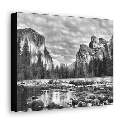 Canvas Gallery Wraps - The US National Parks - Yosemite Park - California - USA NPS - Green Forest Home