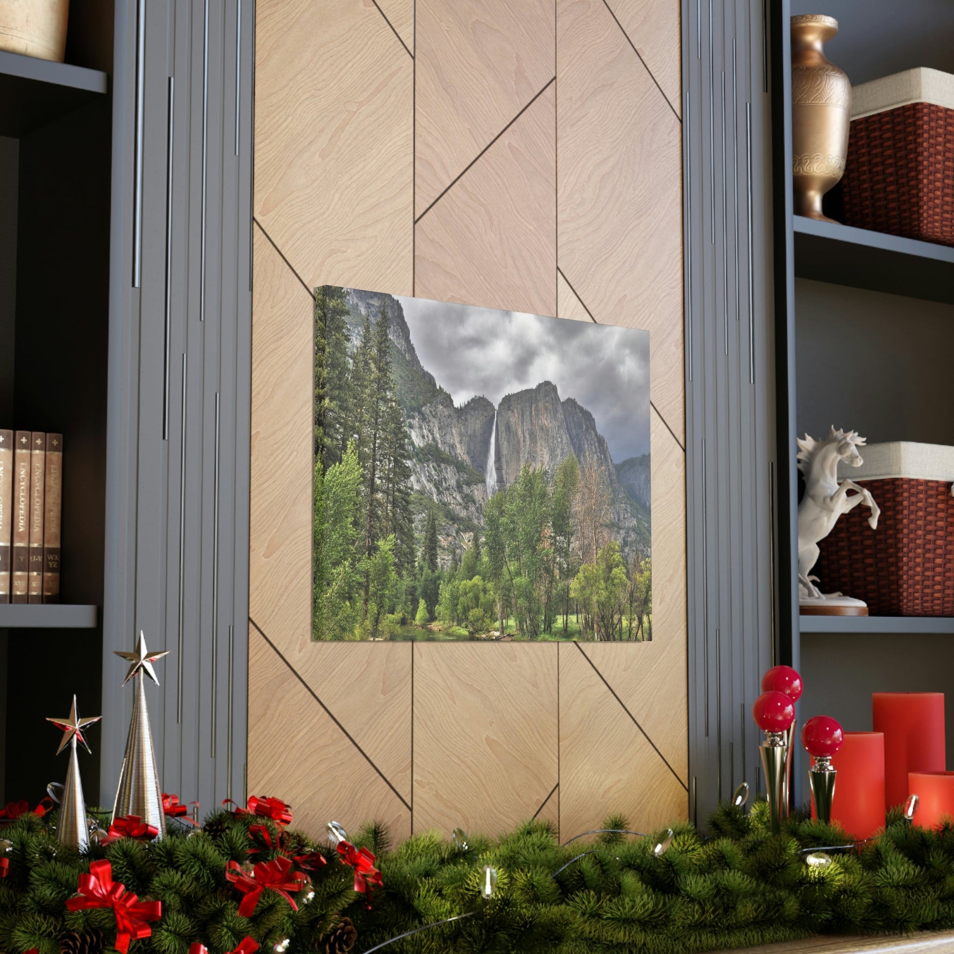 Canvas Gallery Wraps - The US National Parks - Yosemite Park - California - USA NPS - Green Forest Home