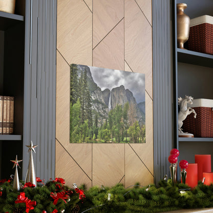 Canvas Gallery Wraps - The US National Parks - Yosemite Park - California - USA NPS - Green Forest Home