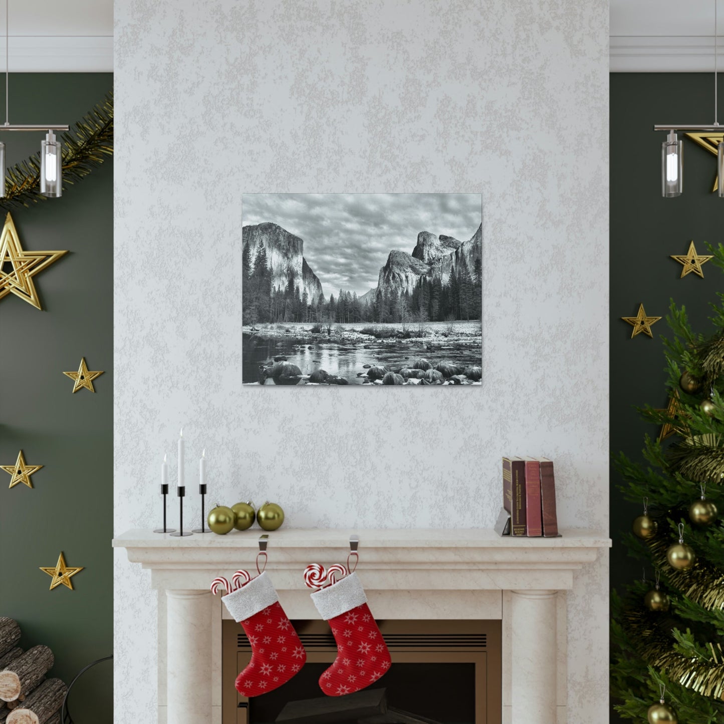 Canvas Gallery Wraps - The US National Parks - Yosemite Park - California - USA NPS - Green Forest Home