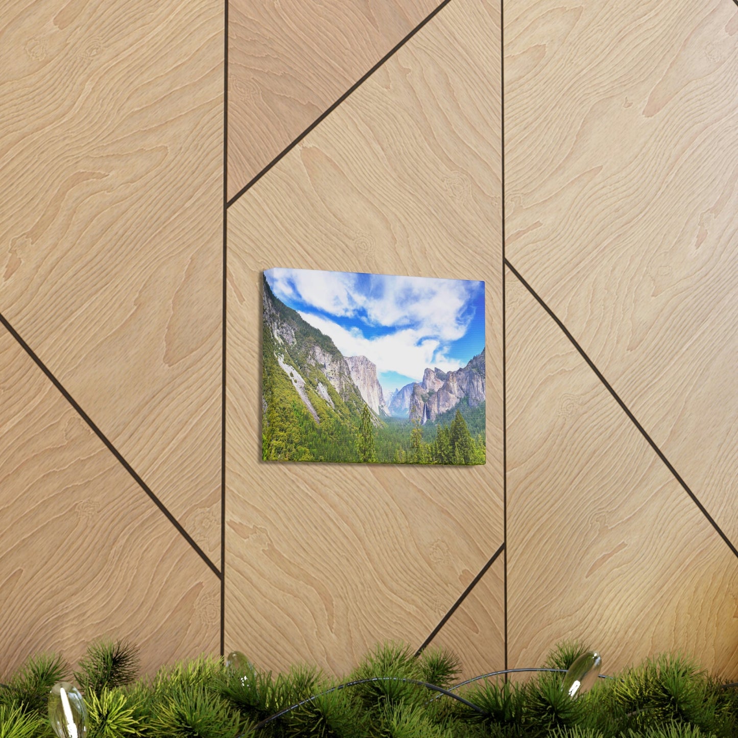 Canvas Gallery Wraps - The US National Parks - Yosemite Park - California - USA NPS - Green Forest Home