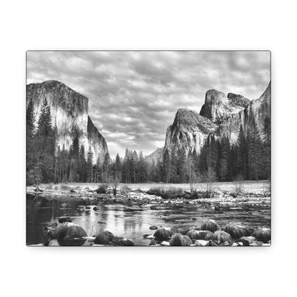 Canvas Gallery Wraps - The US National Parks - Yosemite Park - California - USA NPS - Green Forest Home
