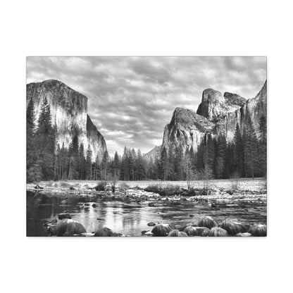 Canvas Gallery Wraps - The US National Parks - Yosemite Park - California - USA NPS - Green Forest Home