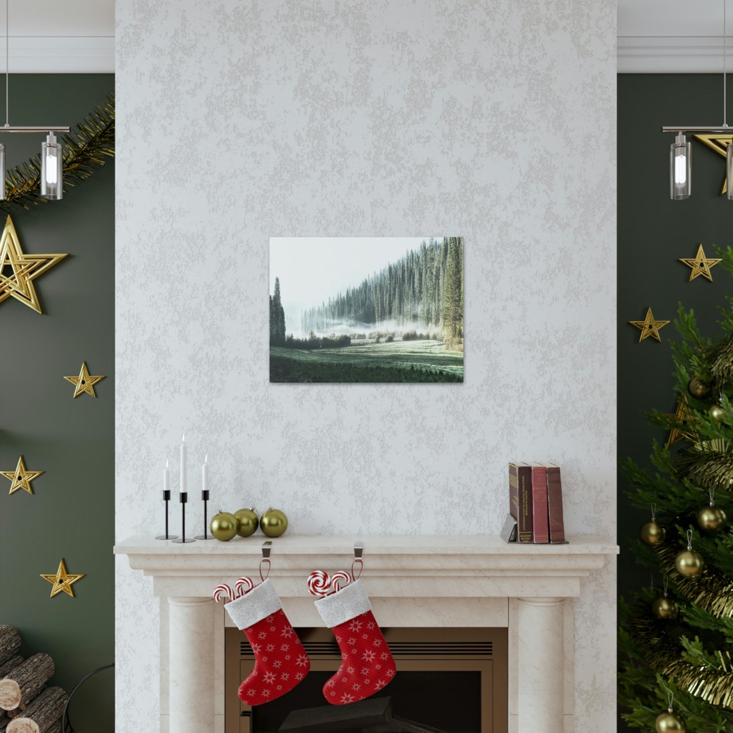 Canvas Gallery Wraps - The US National Parks - Yosemite Park - California - USA NPS - Green Forest Home
