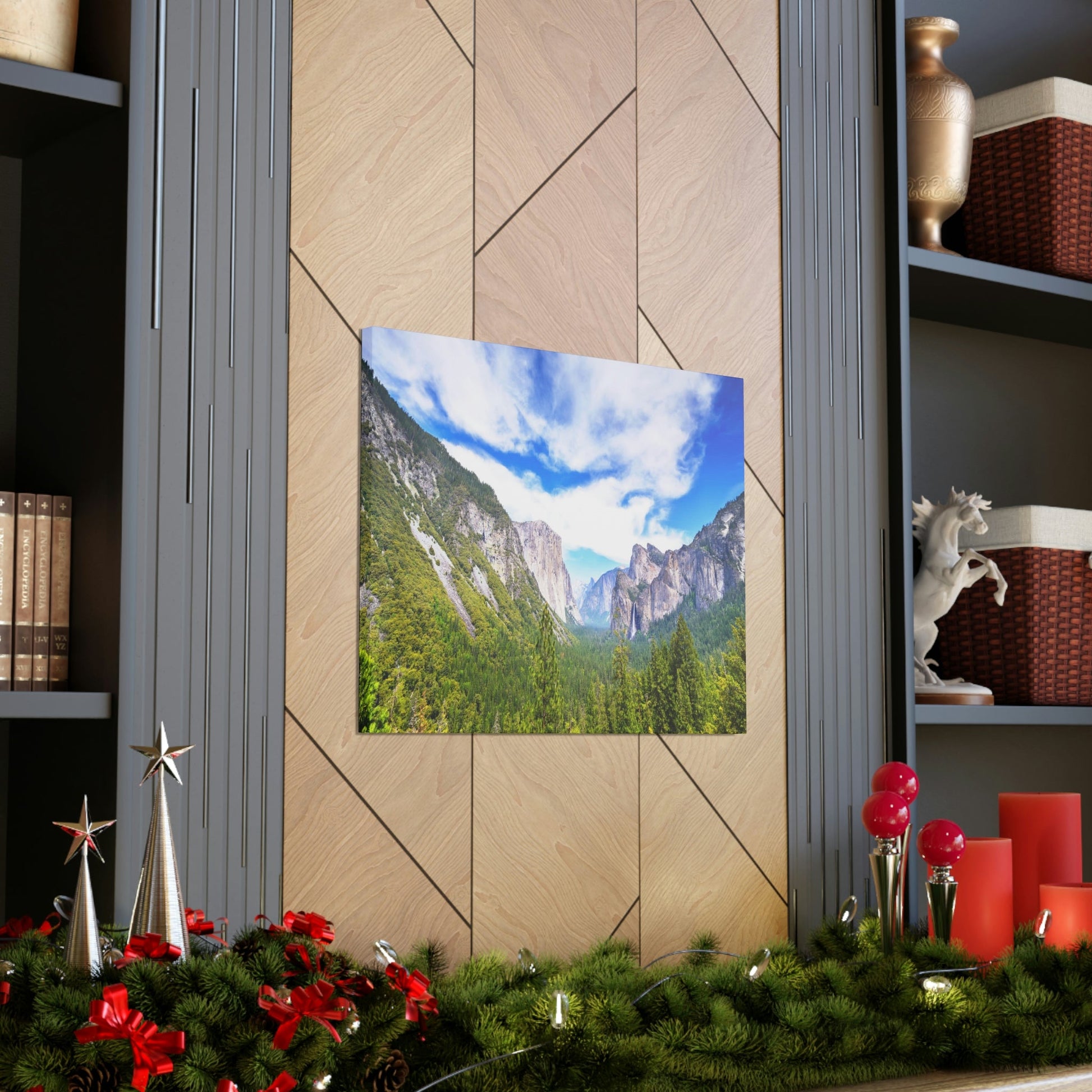 Canvas Gallery Wraps - The US National Parks - Yosemite Park - California - USA NPS - Green Forest Home