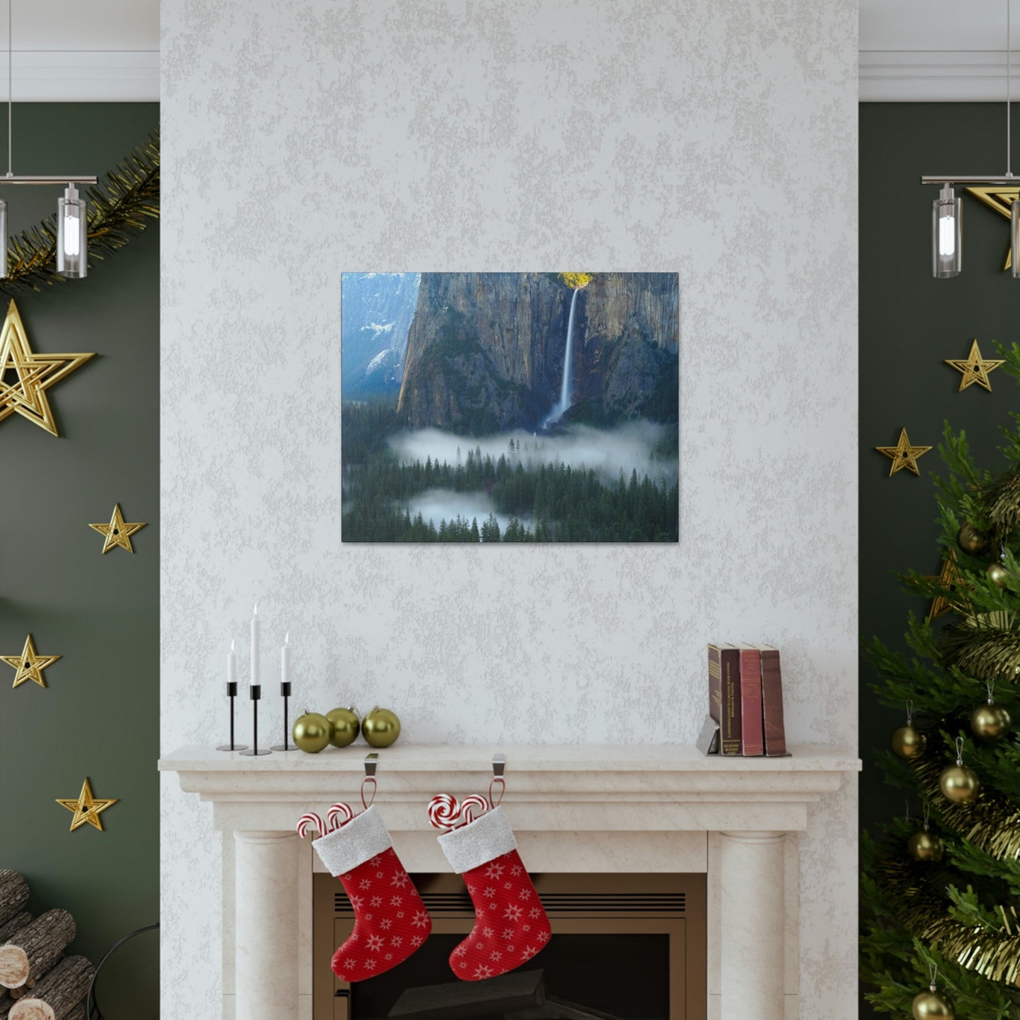Canvas Gallery Wraps - The US National Parks - Yosemite Park - California - USA NPS - Green Forest Home