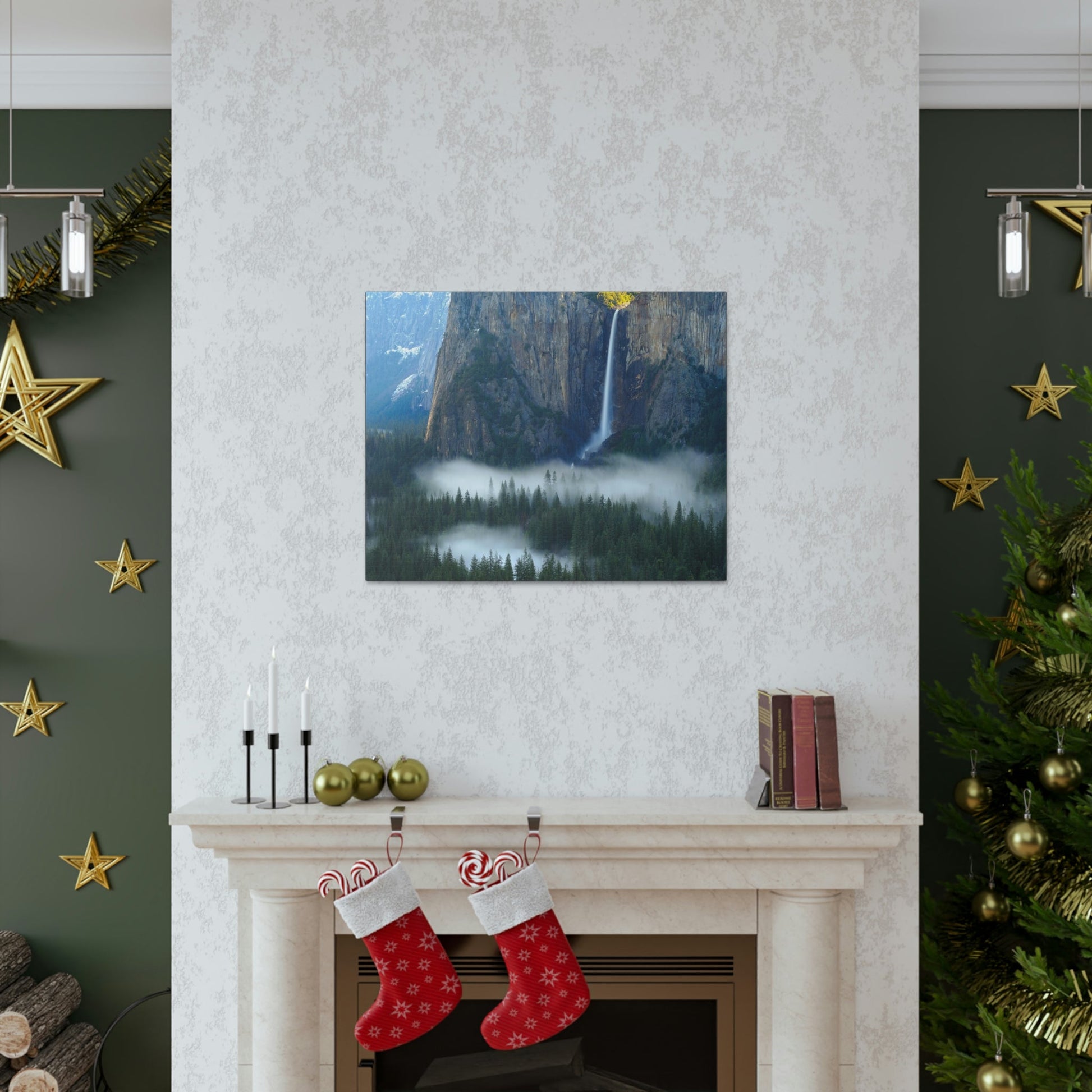 Canvas Gallery Wraps - The US National Parks - Yosemite Park - California - USA NPS - Green Forest Home