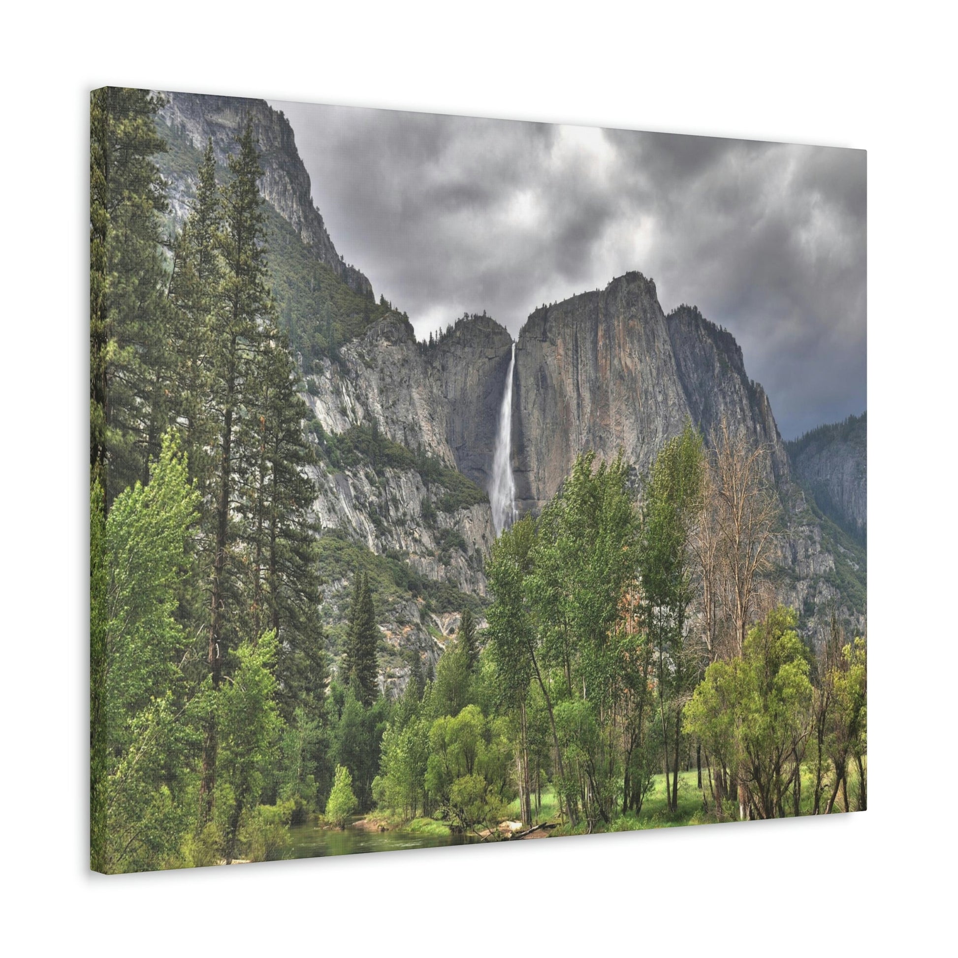 Canvas Gallery Wraps - The US National Parks - Yosemite Park - California - USA NPS - Green Forest Home