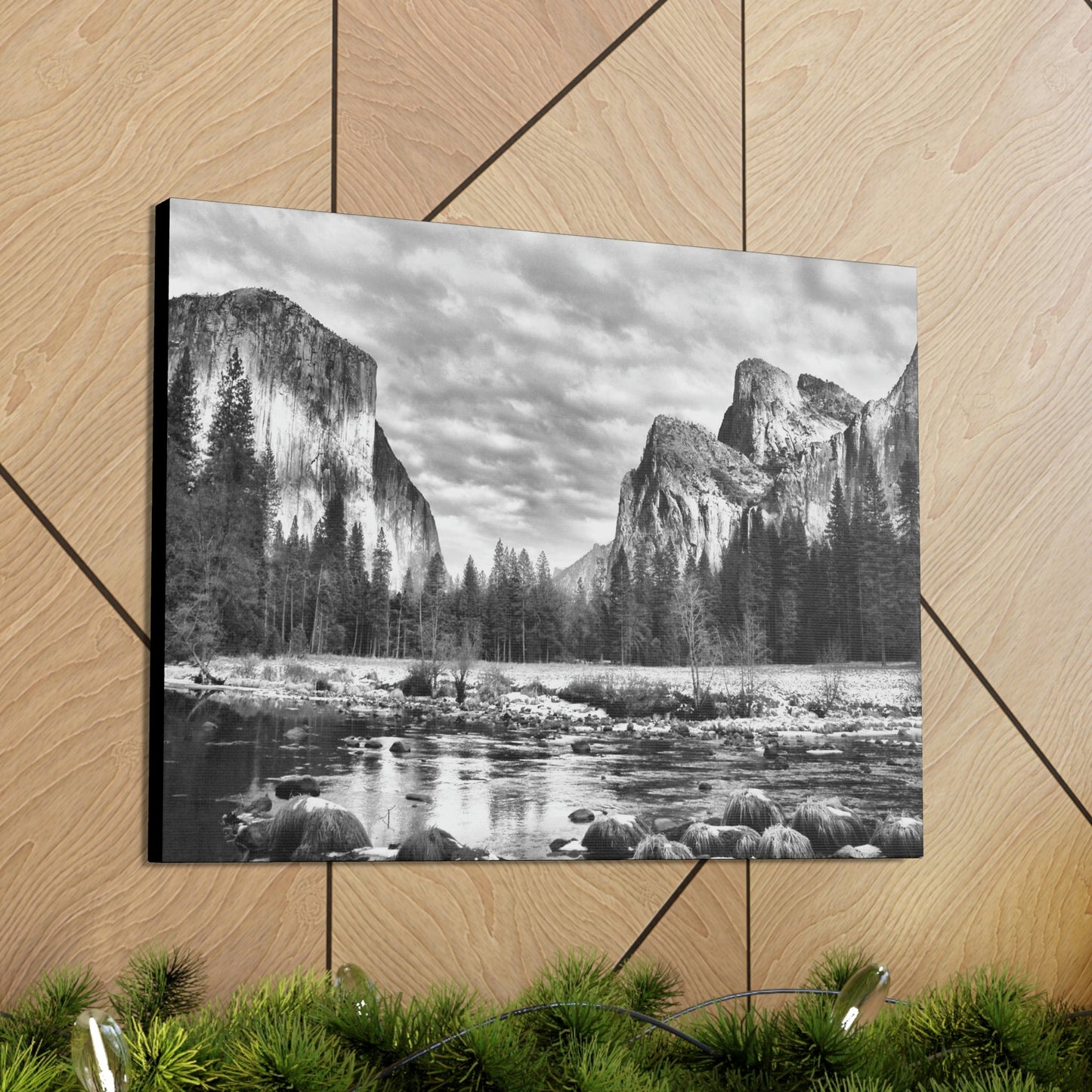 Canvas Gallery Wraps - The US National Parks - Yosemite Park - California - USA NPS - Green Forest Home