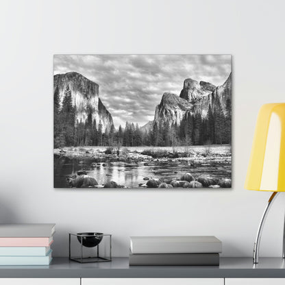 Canvas Gallery Wraps - The US National Parks - Yosemite Park - California - USA NPS - Green Forest Home