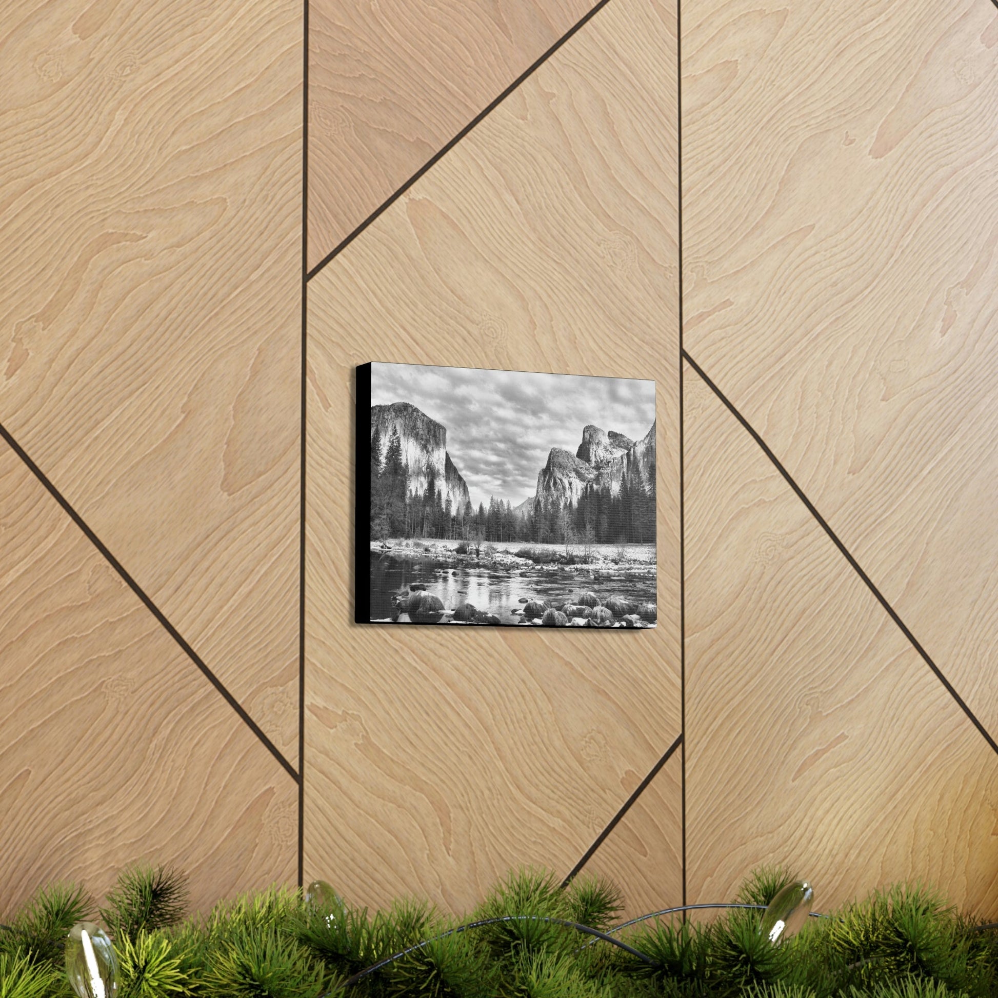 Canvas Gallery Wraps - The US National Parks - Yosemite Park - California - USA NPS - Green Forest Home