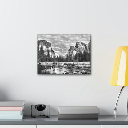 Canvas Gallery Wraps - The US National Parks - Yosemite Park - California - USA NPS - Green Forest Home