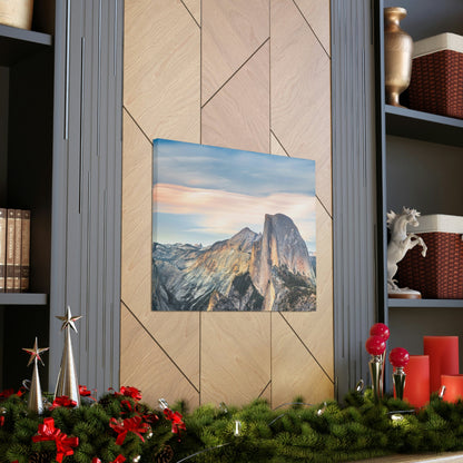 Canvas Gallery Wraps - The US National Parks - Yosemite Park famous Half Dome - California - USA NPS - Green Forest Home