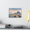 Canvas Gallery Wraps - The US National Parks - Yosemite Park famous Half Dome - California - USA NPS - Green Forest Home