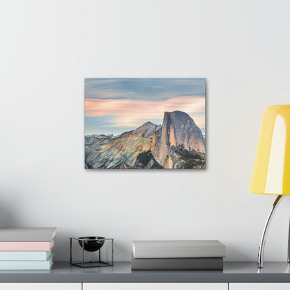Canvas Gallery Wraps - The US National Parks - Yosemite Park famous Half Dome - California - USA NPS - Green Forest Home