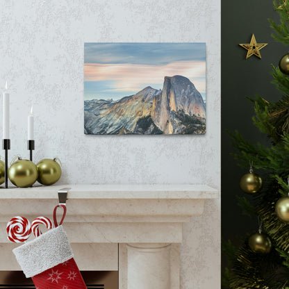 Canvas Gallery Wraps - The US National Parks - Yosemite Park famous Half Dome - California - USA NPS - Green Forest Home