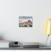 Canvas Gallery Wraps - The US National Parks - Yosemite Park famous Half Dome - California - USA NPS - Green Forest Home