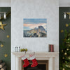 Canvas Gallery Wraps - The US National Parks - Yosemite Park famous Half Dome - California - USA NPS - Green Forest Home