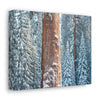 Canvas Gallery Wraps - The US National Parks - Yosemite Park famous Sequoia trees in winter - California - USA NPS - Green Forest Home