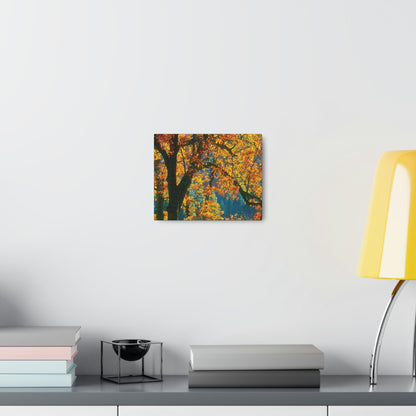 Canvas Gallery Wraps - The US National Parks - Yosemite Park in autumn - California - USA NPS - Green Forest Home