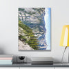 Canvas Gallery Wraps - The US National Parks - Yosemite Park Panorama- California - USA NPS - Green Forest Home