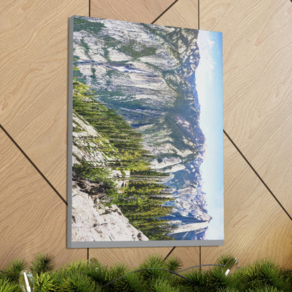 Canvas Gallery Wraps - The US National Parks - Yosemite Park Panorama- California - USA NPS - Green Forest Home