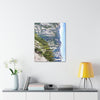 Canvas Gallery Wraps - The US National Parks - Yosemite Park Panorama- California - USA NPS - Green Forest Home