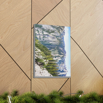 Canvas Gallery Wraps - The US National Parks - Yosemite Park Panorama- California - USA NPS - Green Forest Home