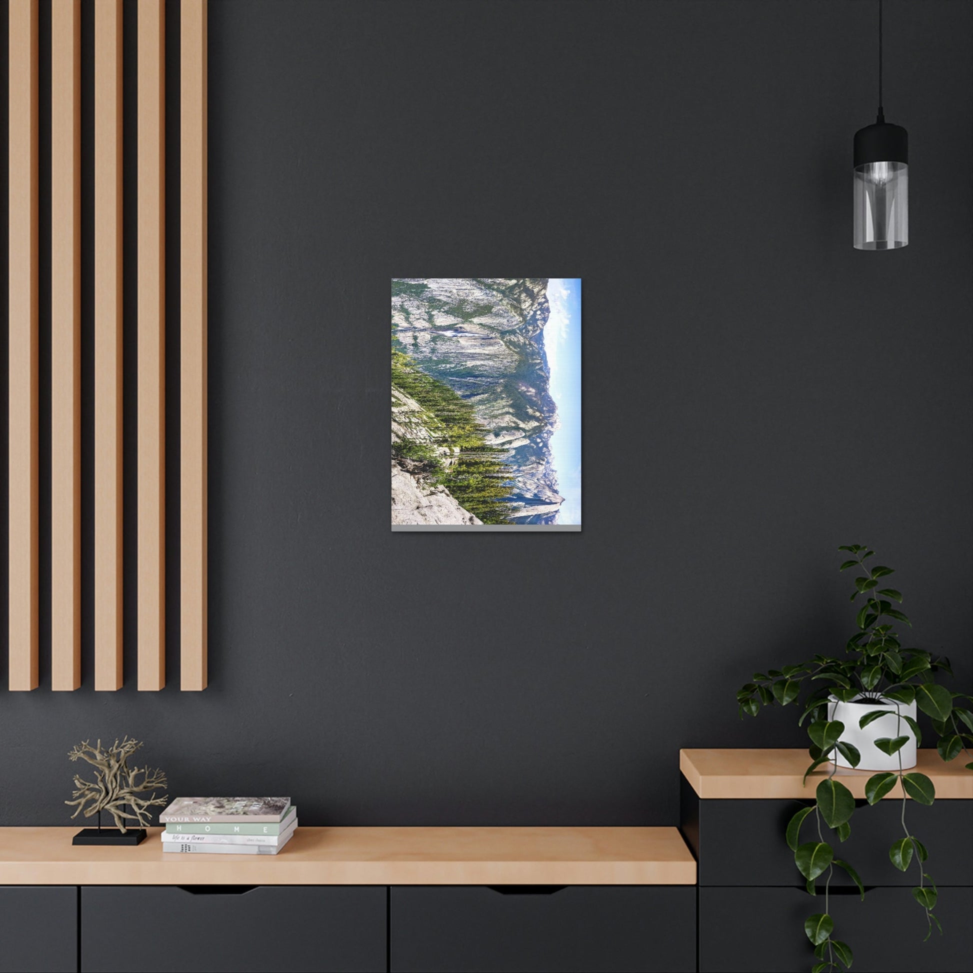Canvas Gallery Wraps - The US National Parks - Yosemite Park Panorama- California - USA NPS - Green Forest Home
