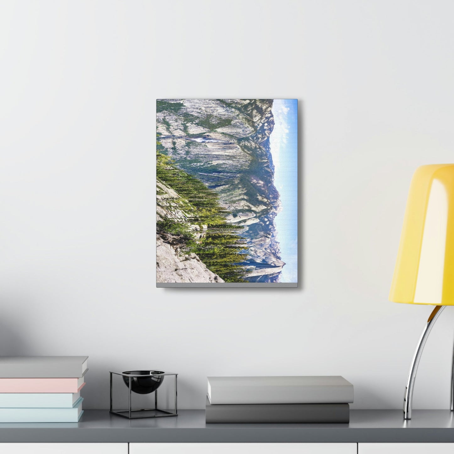 Canvas Gallery Wraps - The US National Parks - Yosemite Park Panorama- California - USA NPS - Green Forest Home