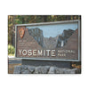 Canvas Gallery Wraps - The US National Parks - Yosemite Park sign - California - USA NPS - Green Forest Home