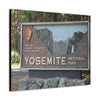 Canvas Gallery Wraps - The US National Parks - Yosemite Park sign - California - USA NPS - Green Forest Home