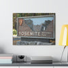 Canvas Gallery Wraps - The US National Parks - Yosemite Park sign - California - USA NPS - Green Forest Home