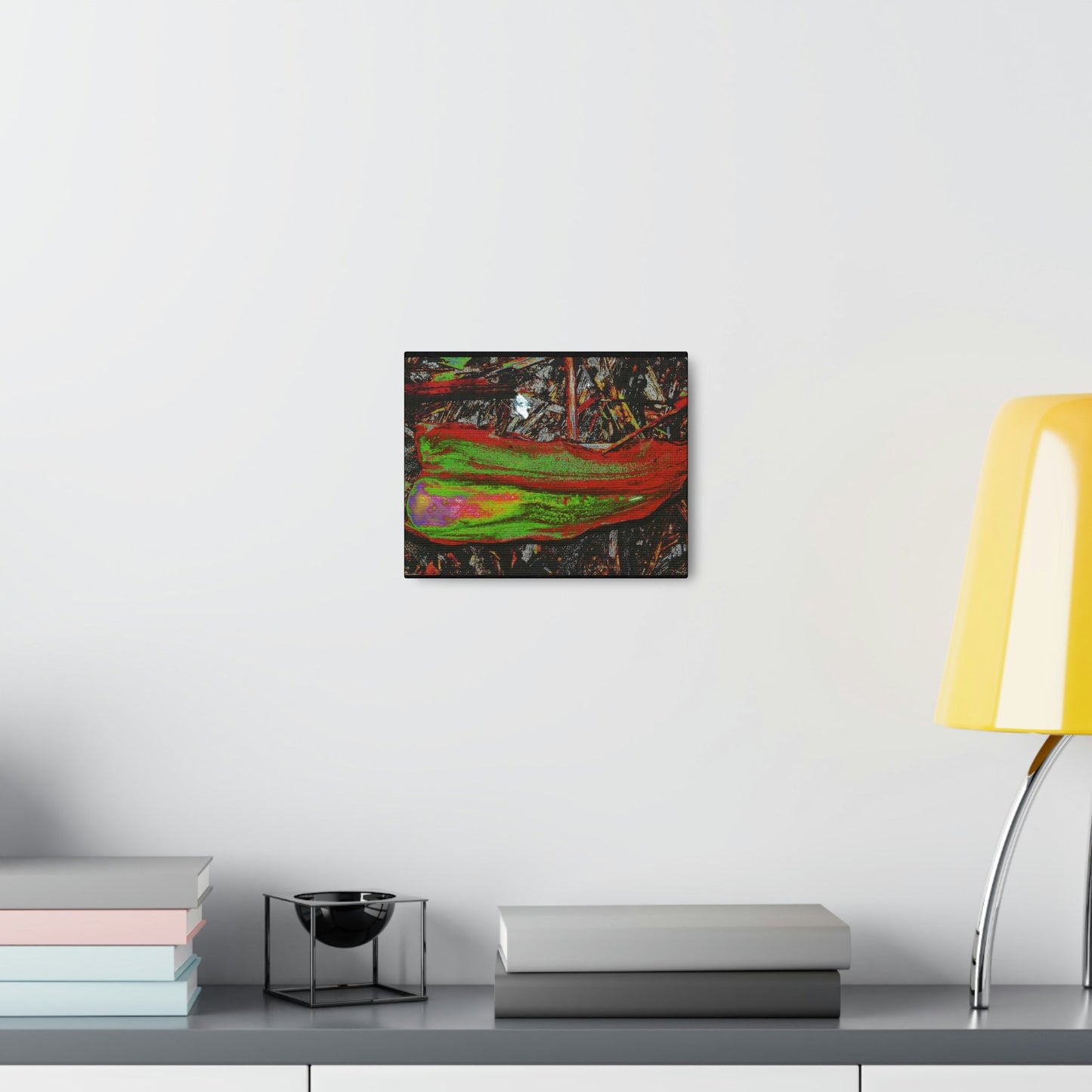 Canvas Gallery Wraps - USA MADE 👨‍👩‍👧‍👧 Unique images of Yagrumo Tree & leafs from El Yunque rainforest PR - Alien 👽 Vision - Green Forest Home