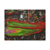 Canvas Gallery Wraps - USA MADE 👨‍👩‍👧‍👧 Unique images of Yagrumo Tree & leafs from El Yunque rainforest PR - Alien 👽 Vision - Green Forest Home