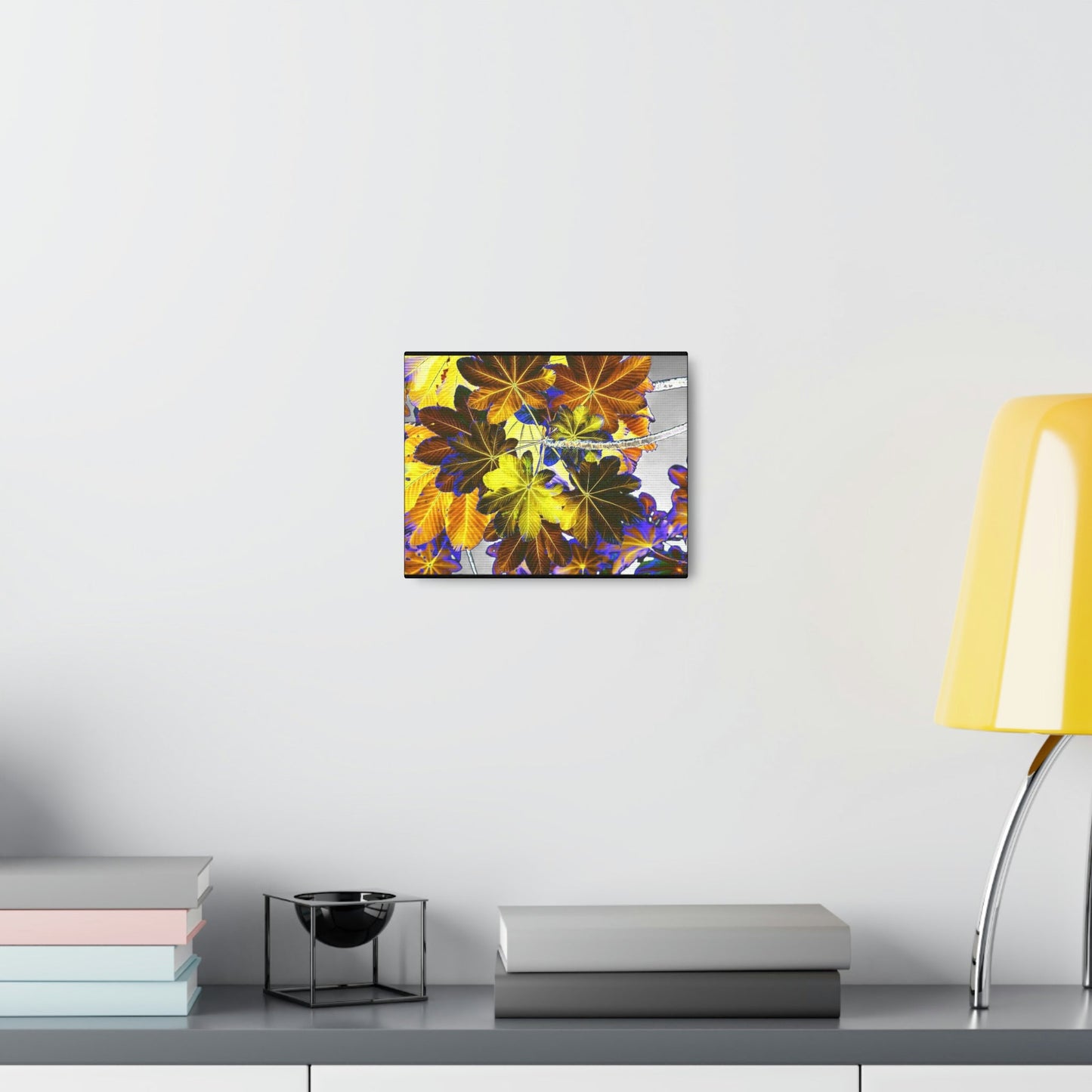 Canvas Gallery Wraps - USA MADE 👨‍👩‍👧‍👧 Unique images of Yagrumo Tree & leafs from El Yunque rainforest PR - Alien 👽 Vision - Green Forest Home