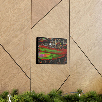 Canvas Gallery Wraps - USA MADE 👨‍👩‍👧‍👧 Unique images of Yagrumo Tree & leafs from El Yunque rainforest PR - Alien 👽 Vision - Green Forest Home