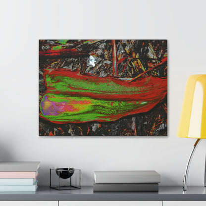 Canvas Gallery Wraps - USA MADE 👨‍👩‍👧‍👧 Unique images of Yagrumo Tree & leafs from El Yunque rainforest PR - Alien 👽 Vision - Green Forest Home