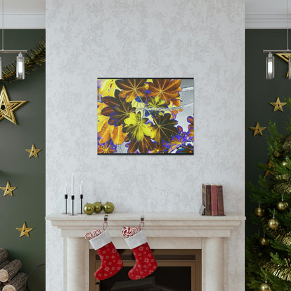 Canvas Gallery Wraps - USA MADE 👨‍👩‍👧‍👧 Unique images of Yagrumo Tree & leafs from El Yunque rainforest PR - Alien 👽 Vision - Green Forest Home